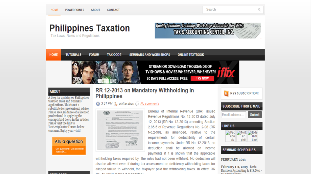 philippines taxation