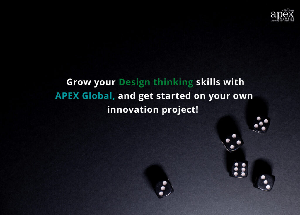 Grow your design thinking skills with APEX Global, and get started on your own innovation project!