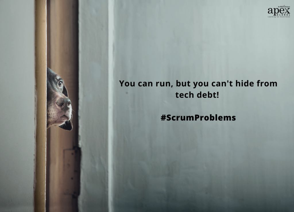 You can run, but you can't hide from tech debt